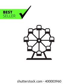 Ferris wheel icon