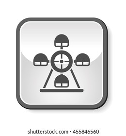 Ferris wheel icon