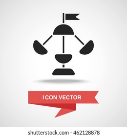 Ferris wheel icon