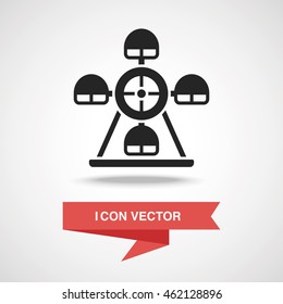 Ferris wheel icon