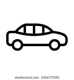Ferris Wheel Vector Thick Line Icon For Personal And Commercial Use.
