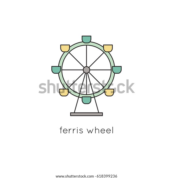 Suchen Sie Nach Riesenrad Vektor Dunne Linie Symbol Farbiges Stockbildern In Hd Und Millionen Weiteren Lizenzfreien Stockfotos Illustrationen Und Vektorgrafiken In Der Shutterstock Kollektion Jeden Tag Werden Tausende Neue Hochwertige Bilder