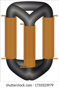 Ferrite Core Bi-toroid Inductor And Transformer