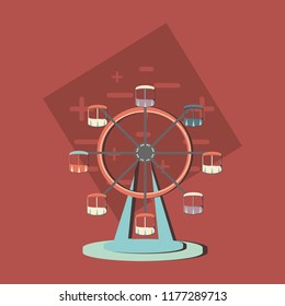 ferrris wheel icon
