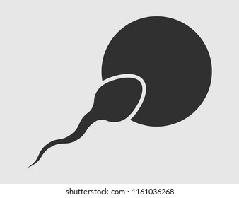 Fertility icon isolated on white 
background. Vector illustration. Eps 10.