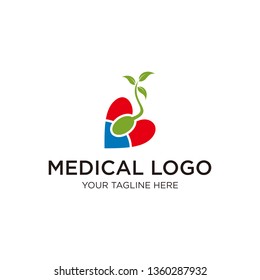 fertility logo design, vector illustration