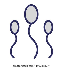 Fertility Outline vector icon which can easily modify or edit