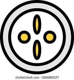 icono de color de línea vectorial de fertilidad
