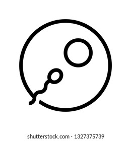 fertilization favorites icon vector