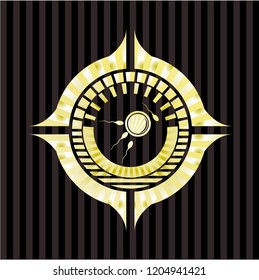 fertilization icon inside gold badge