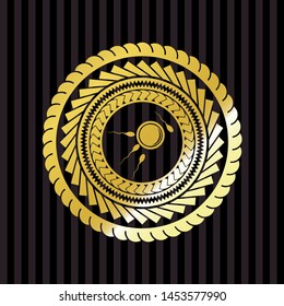 fertilization icon inside gold badge