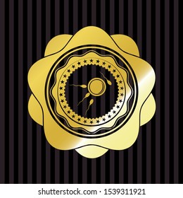 fertilization icon inside gold badge