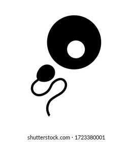 fertilization icon or logo isolated sign symbol vector illustration - high quality black style vector icons
