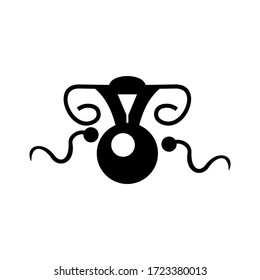 fertilization icon or logo isolated sign symbol vector illustration - high quality black style vector icons
