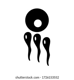 fertilization icon or logo isolated sign symbol vector illustration - high quality black style vector icons
