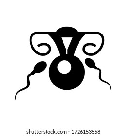 fertilization icon or logo isolated sign symbol vector illustration - high quality black style vector icons

