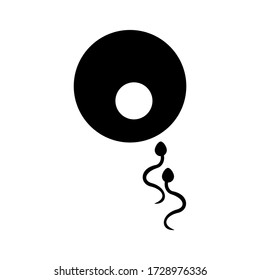 fertilization icon or logo isolated sign symbol vector illustration - high quality black style vector icons
