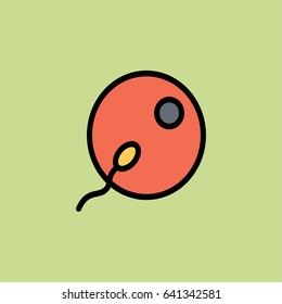 fertilization medical icon