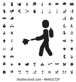 Fertilize icon illustration isolated vector sign symbol