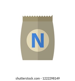 fertilizer flat vectory icon