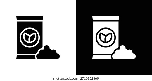Fertilizer icon design vector collection. flat icons.