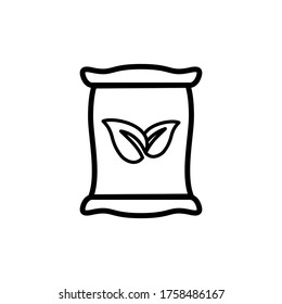 fertilizer icon design vector template