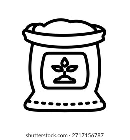 Icono de fertilizante ilustración Vector diseño Plantilla
