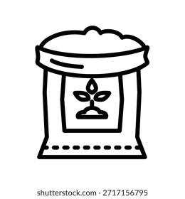 Icono de fertilizante ilustración Vector diseño Plantilla