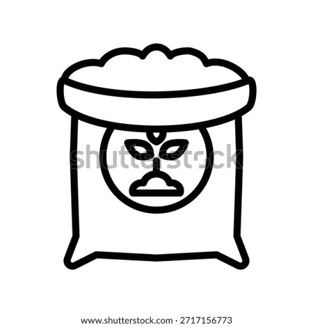 Fertilizer icon illustration vector design template