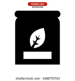 fertilizer icon or logo isolated sign symbol vector illustration - high quality black style vector icons
