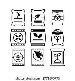 Fertilizer icon or logo isolated sign symbol vector illustration - Collection of high quality black style vector icons
