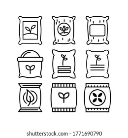 Fertilizer icon or logo isolated sign symbol vector illustration - Collection of high quality black style vector icons
