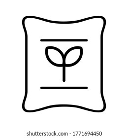 Fertilizer icon or logo isolated sign symbol vector illustration - high quality black style vector icons
