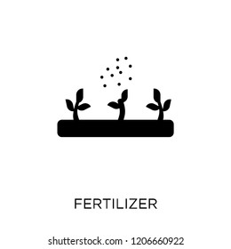 Fertilizer icon. Fertilizer symbol design from Agriculture, Farming and Gardening collection. Simple element vector illustration on white background.