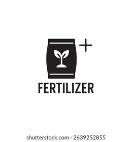 Fertilizer icon vector symbol design illustration