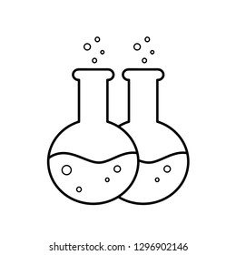 Fertilizer line icon