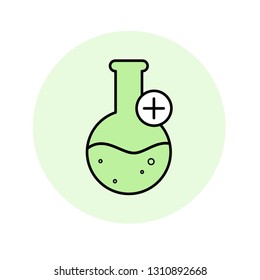 Fertilizer line icon 