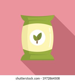 Fertilizer pack icon. Flat illustration of Fertilizer pack vector icon for web design