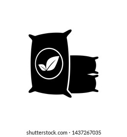 Fertilizer Pack Icon Vector Illustration - Vector