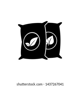 Fertilizer Pack Icon Vector Illustration - Vector