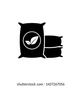 Fertilizer Pack Icon Vector Illustration - Vector
