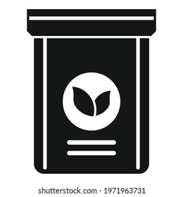 Fertilizer plant pack icon. Simple illustration of Fertilizer plant pack vector icon for web design isolated on white background