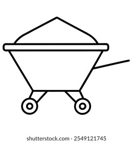 Düngerstreuer, Vektorgrafik