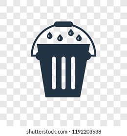 Fertilizer vector icon isolated on transparent background, Fertilizer transparency logo concept