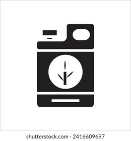 fertilizer vector icon line template