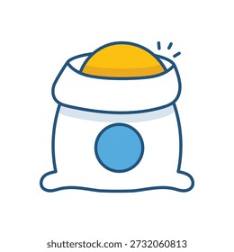 Fertilizante vetor ícone ilustração de stock