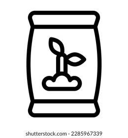 Vektorgrafik-Design der Fertilizer-Linie