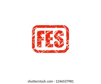 Fes red stamp