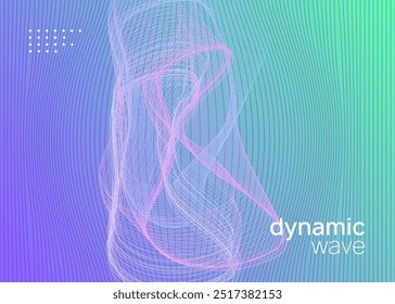 Fest Banner. Music Festival Element. Violet Discotheque Flyer. Trance Invite. Techno Event. Soundwave Beat Illustration. Blue Dj Design. Pink Fest Banner