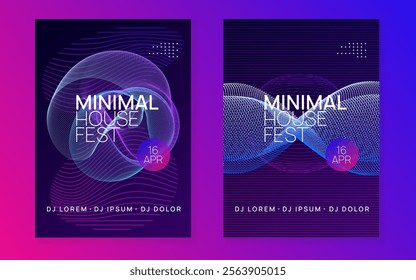 Fest Set. Psychedelic Audio Illustration. Pink Night Club Magazine. Sound Festival Graphic. Music Flyer. Green Party Background. Trance Invite. Blue Fest Set